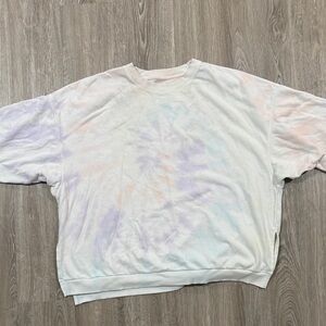 American Eagle Outfitters Tie-Dye Sweatshirt - Pastel